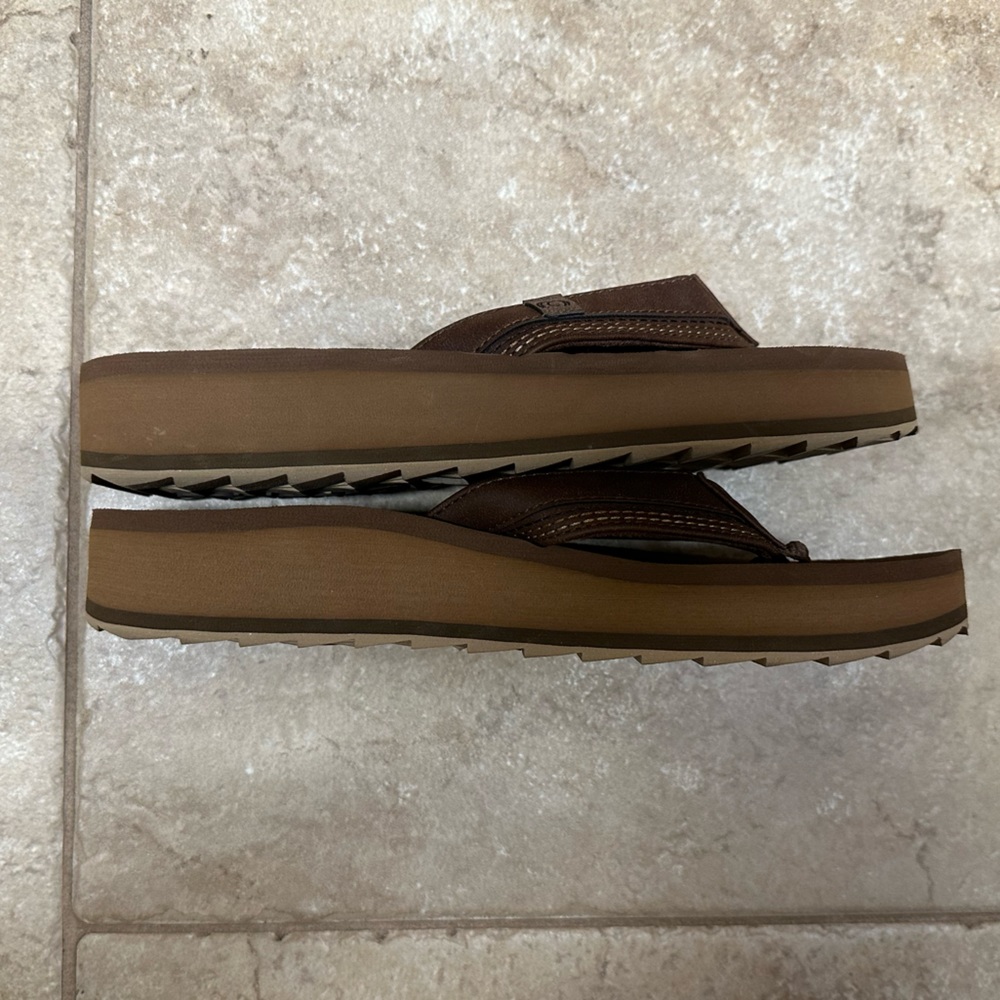 Cobian Wedge Flip Flops Size 7 - image 5